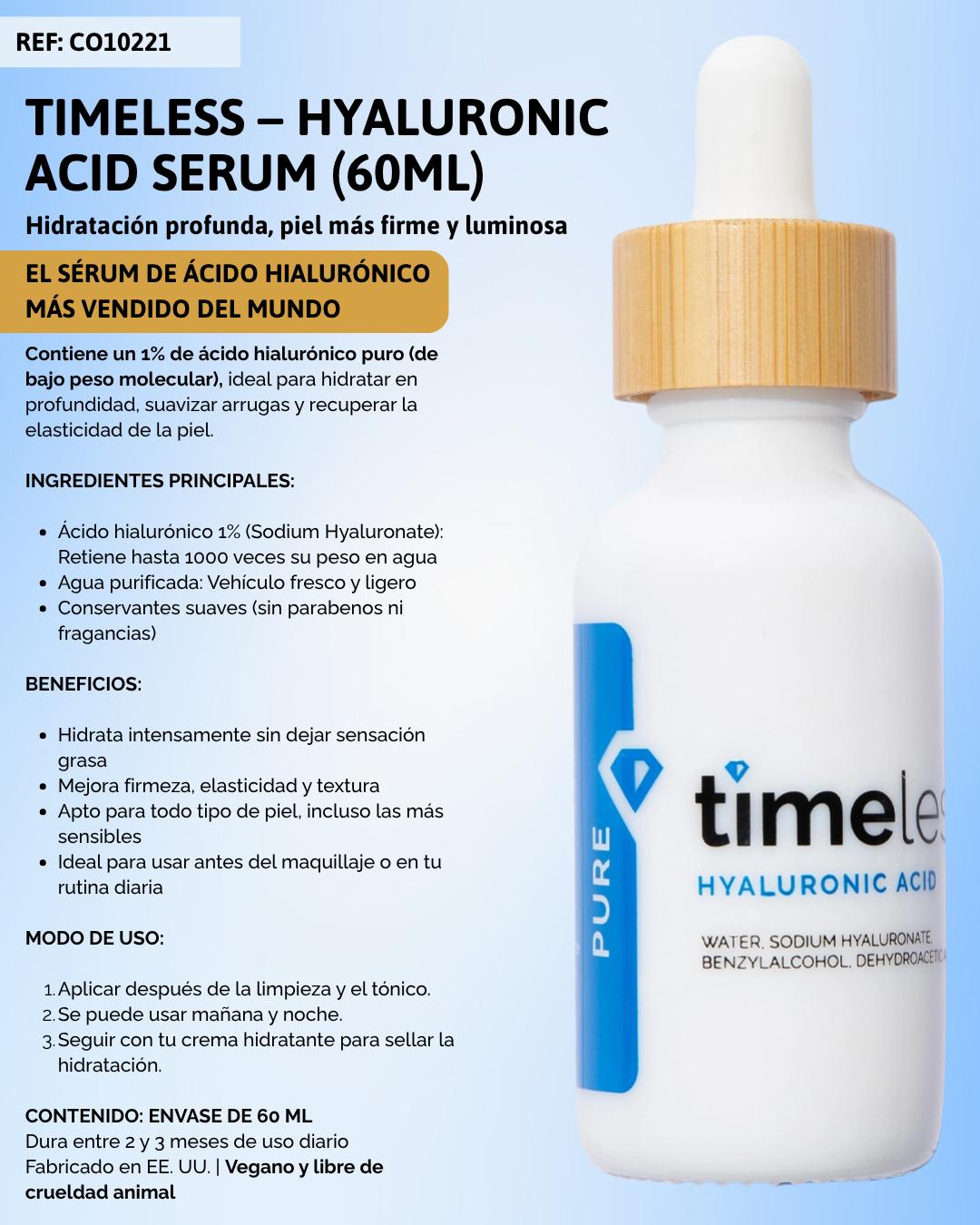 Acido Hyaluronico 100% Serum Puro